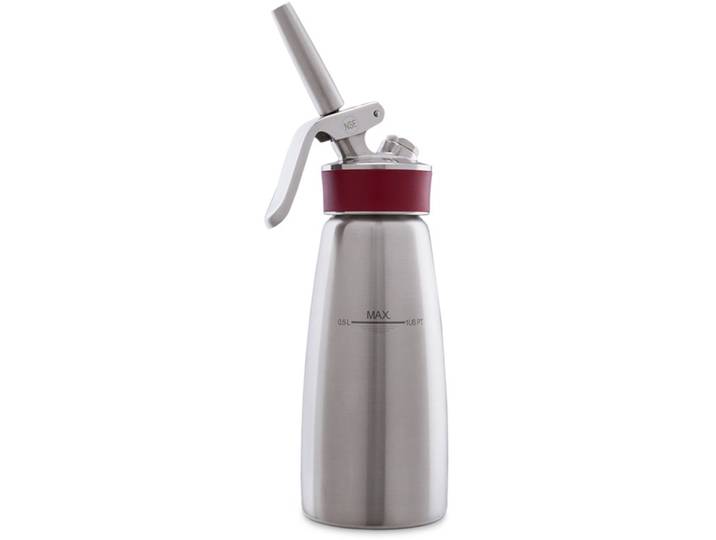 Kisag Rahmbläser 0.5l Silber Edelstahl - Rahmbläser