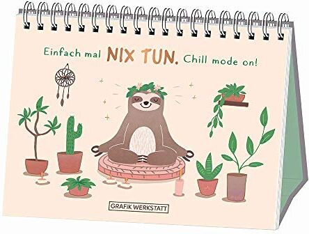 GRAFIK WERKSTATT Das Original - Einfach mal nix tun: Spiralbuch - Preis vom 07.10.2026 11:45:10 h