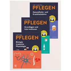 PFLEGEN Lernpaket 3.A. + E-Books: Grundlagen - Anatomie - Krankheitslehre, Fachbücher von Christine Keller, Nicole Menche
