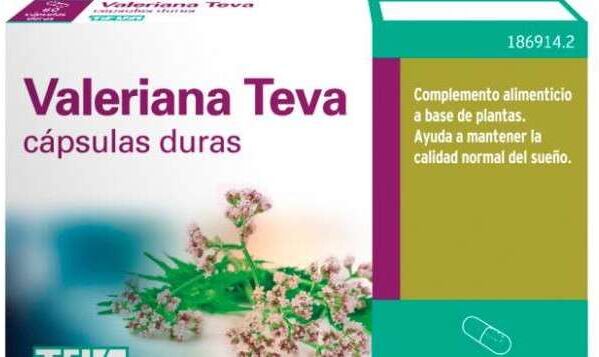 Teva Valerian Forte 450 Mg 30 Capsules