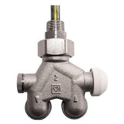 Herz Towel warmer connection unit VUA-40, Lower straight connection, without flange (31614449)