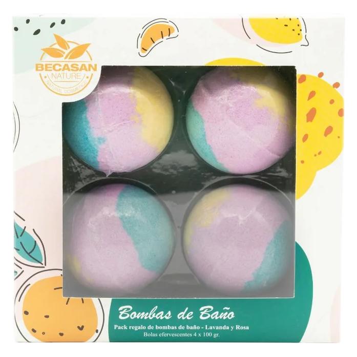 Becasan Nature Set,,, Badebombe, 4 Stück, 100 g (1 g) (74847915)