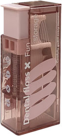 Perfect Picks Market Automatic Dental Floss Dispenser With Floss Portable Oral Hygiene Care pink