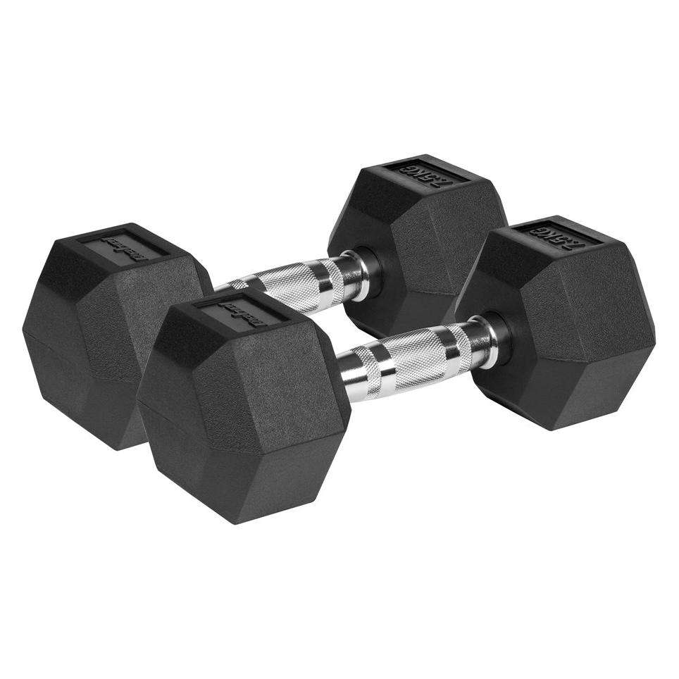 Rebel Hantle żeliwne gumowane HEX 2x7.5 kg ACTIVE (RBA-2325-07.5)