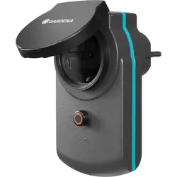 GARDENA 19095-20 - Smarte Outdoor Steckdose, Zwischenstecker