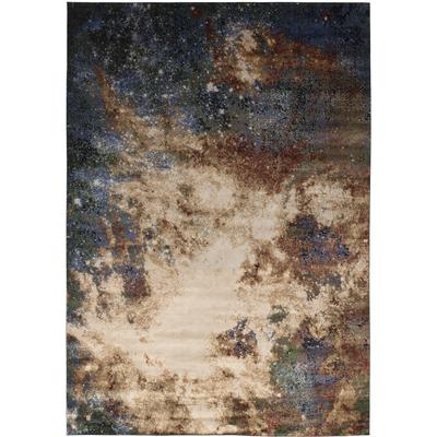 Teppich WK WOHNEN "LUXURY FOUR", bunt (multi), B:160cm H:7mm L:230cm, Modal, Polyester, Teppiche, Teppich, fein eingefasst, sowie speziell veredelt, besonders flache Struktur