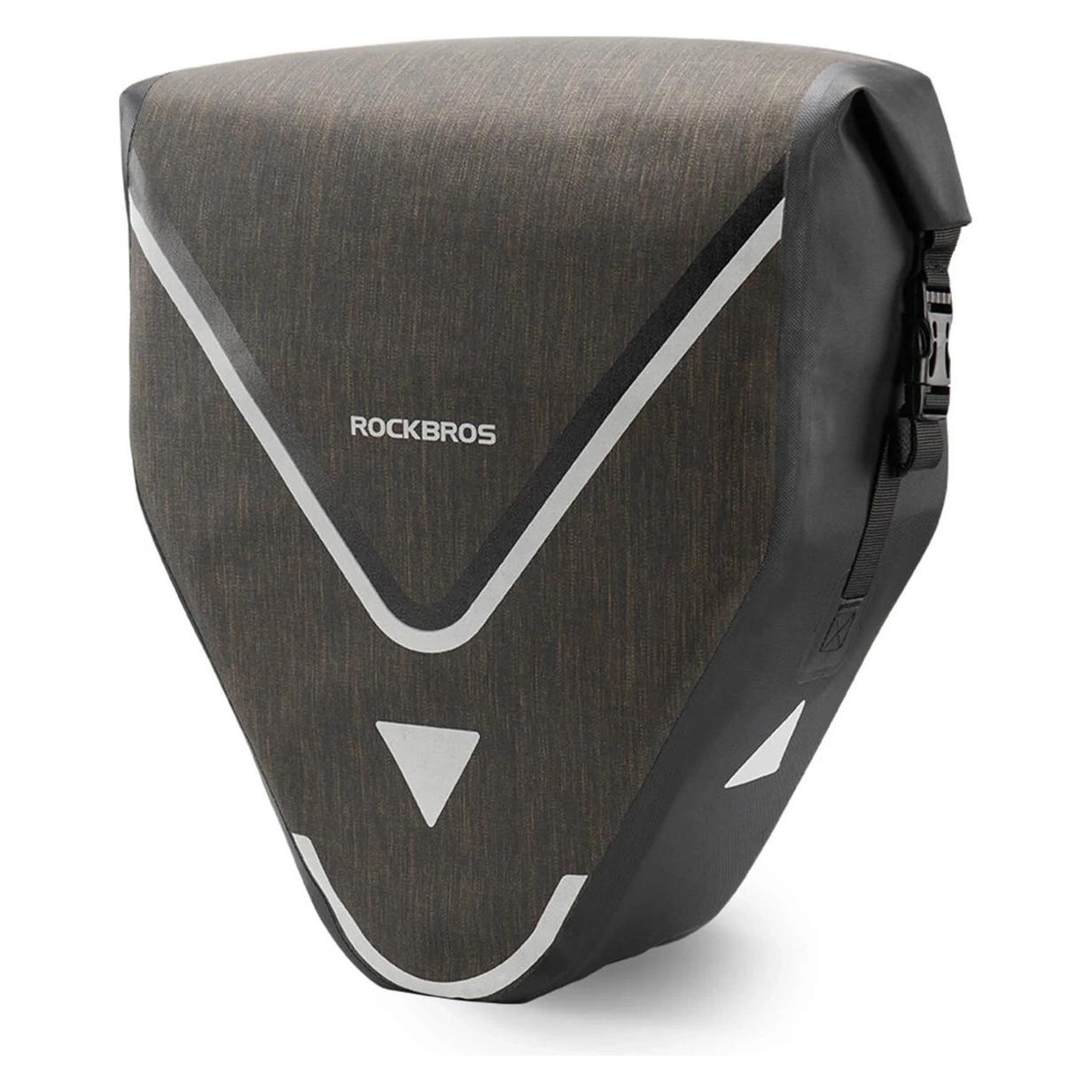 . Torba trójkątna na bagażnik Rockbros AS-001-3Bg - w pełni wodoodporna (20 l, Gepäckträgertasche) (5907769391613)