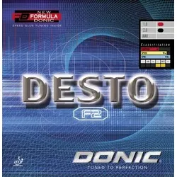 Donic Belag Desto F2 schwarz 1,8 - schwarz 1,8