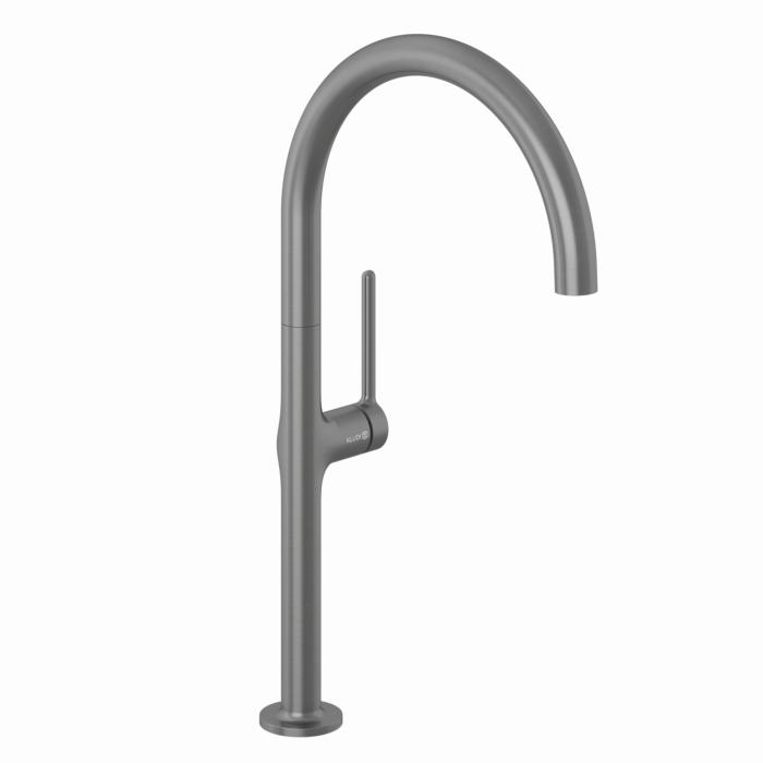 Kludi REEF Küchenarmatur 50803N275 seitliche Bedienung, Brushed Gunmetal
