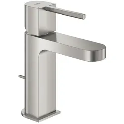 Grohe Plus Waschtisch-Einhebelmischer 32612DC3 S-Size, mit Ablauf, mit Temperaturbegrenzer, supersteel