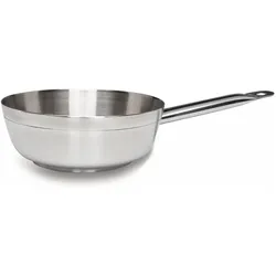 Lacor Chef Luxe Sauteuse konisch D20cm H7.5cm 1.6lt, Pfanne + Kochtopf, Silber