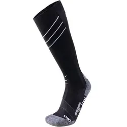 UYN UNLEASH YOUR NATURE Herren Skisocken SKI SUPERLEGGERA, Größe 39-41 in Schwarz Schwarz