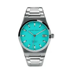 MIYEN MUNICH - URBAN EXPLORER - Tropical Blue - steel / 42 MM