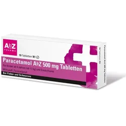 PARACETAMOL AbZ 500 mg Tabletten 10 St