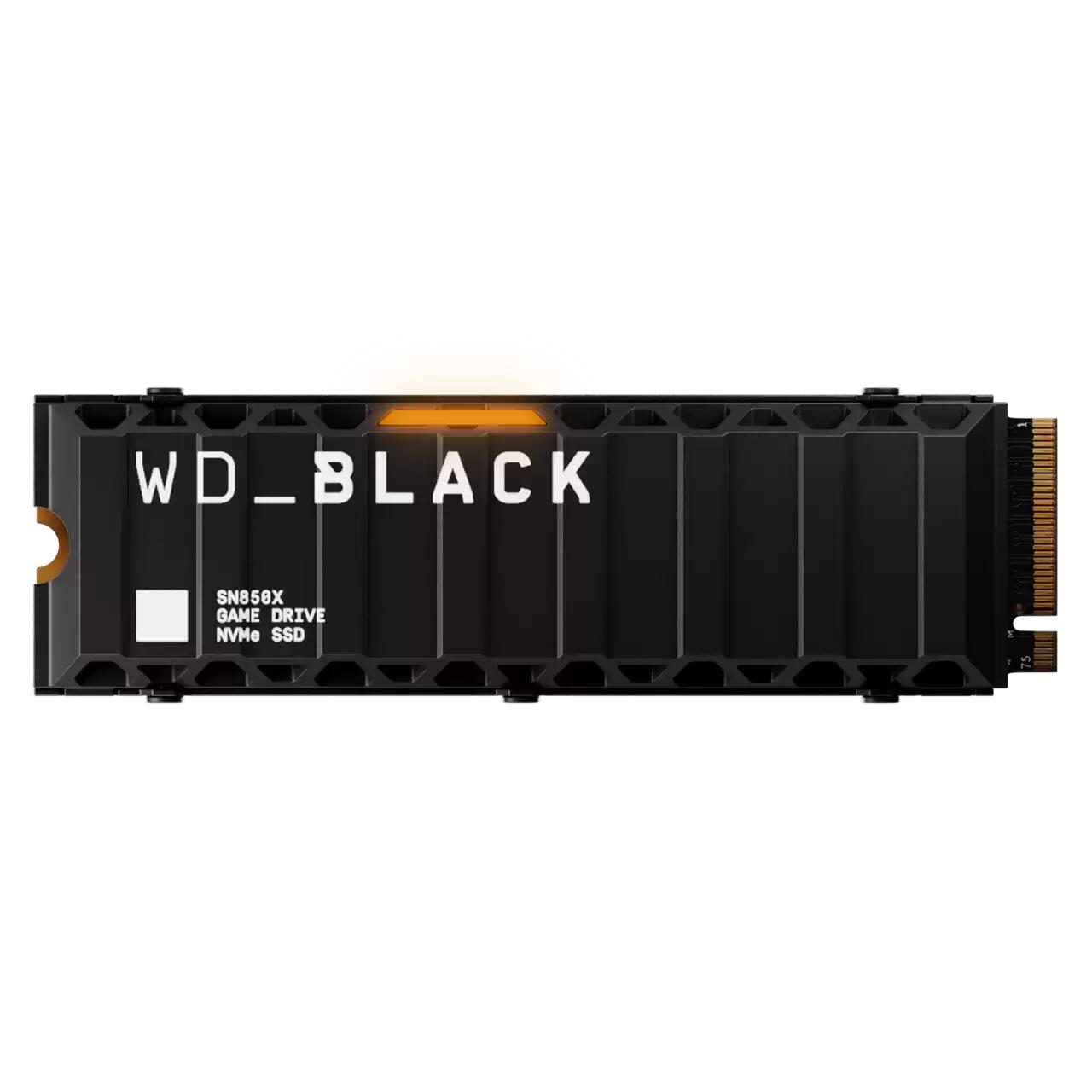 Western Digital WD_BLACK SN850X NVMe SSD - 8 TB Heatsink WDS800T2XHE