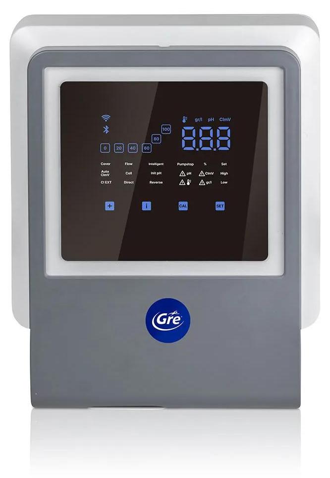 Gre Swc All In One 7g/h Up To 40m3 Salzwasser-chlorinator-system Durchsichtig Durchsichtig One Size