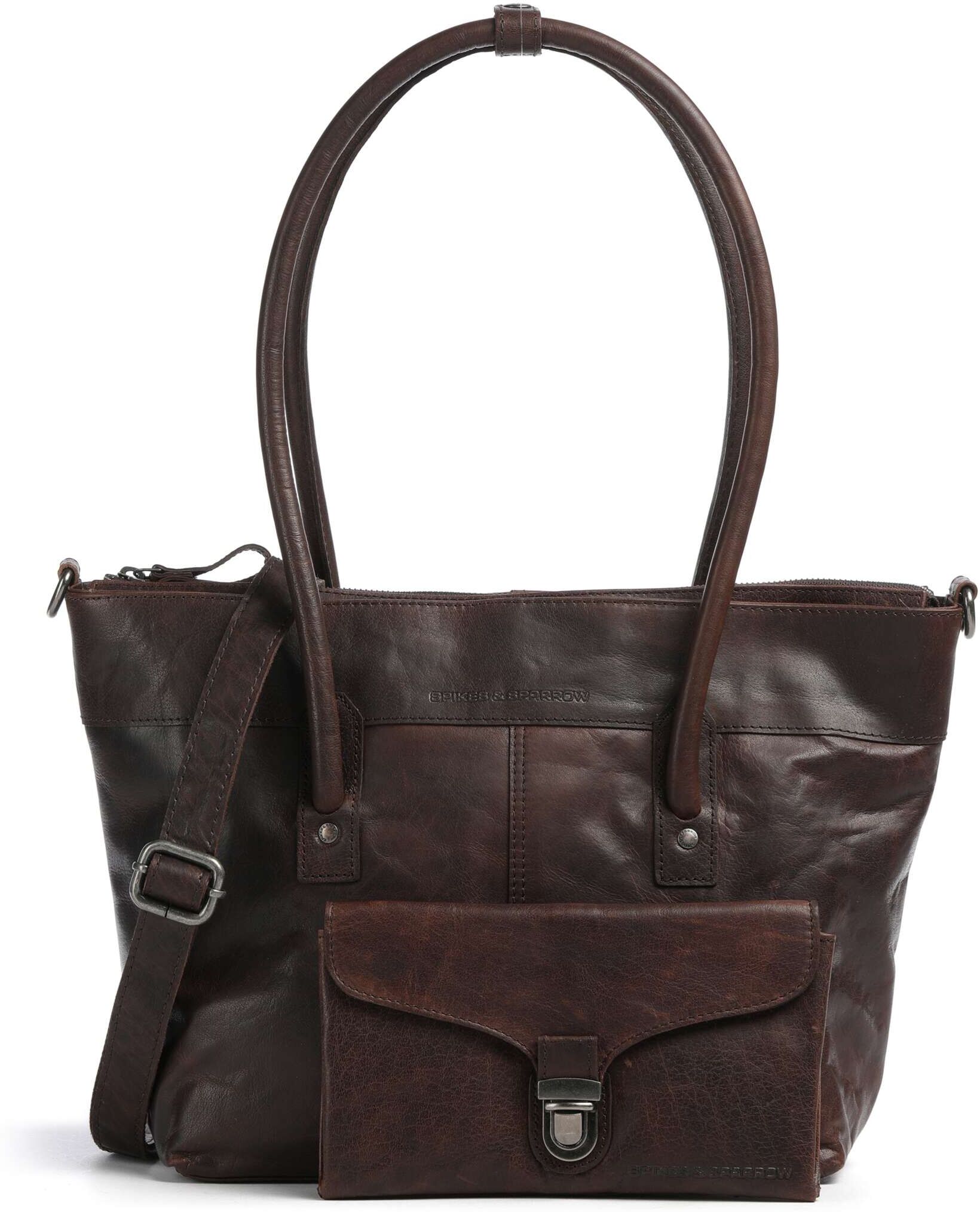 Spikes & Sparrow Bronco Yara Shopper, braun