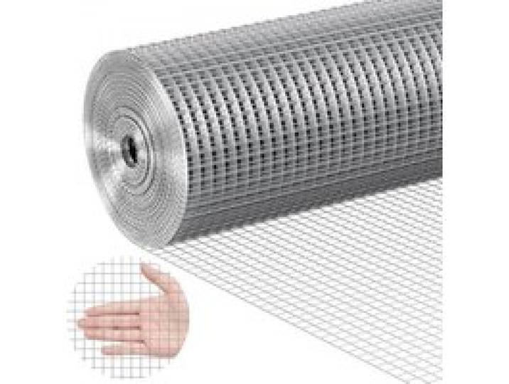 VEVOR Drahtgeflecht, 610 mm x 15,24 m, Volierendraht, 19 Gauge, feuerverzinkte Maschendrahtrolle, Maschendrahtzaun, Maschendraht für Kaninchenkäfige, Garten, kleine Nagetiere