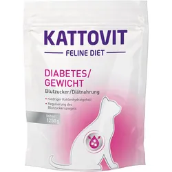 Kattovit Diabetes/Gewicht 4x1.25 kg