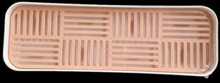 Uplifted Finds Double Layer Detachable Tableware Drain Tray And Dish Drainer Storage Board pink l