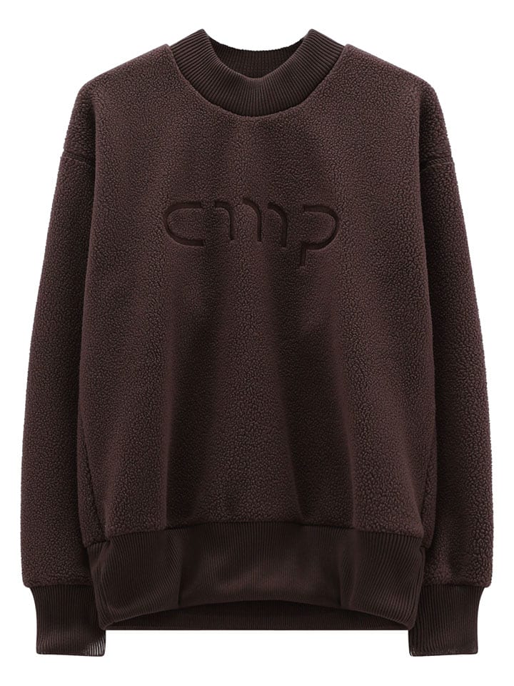 cmp Fleece-Sweatshirt in Braun - S