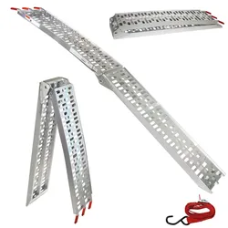 helo Auffahrrampe Verladerampe klappbar Rampe Laderampe Schiene 340 kg Alu R1