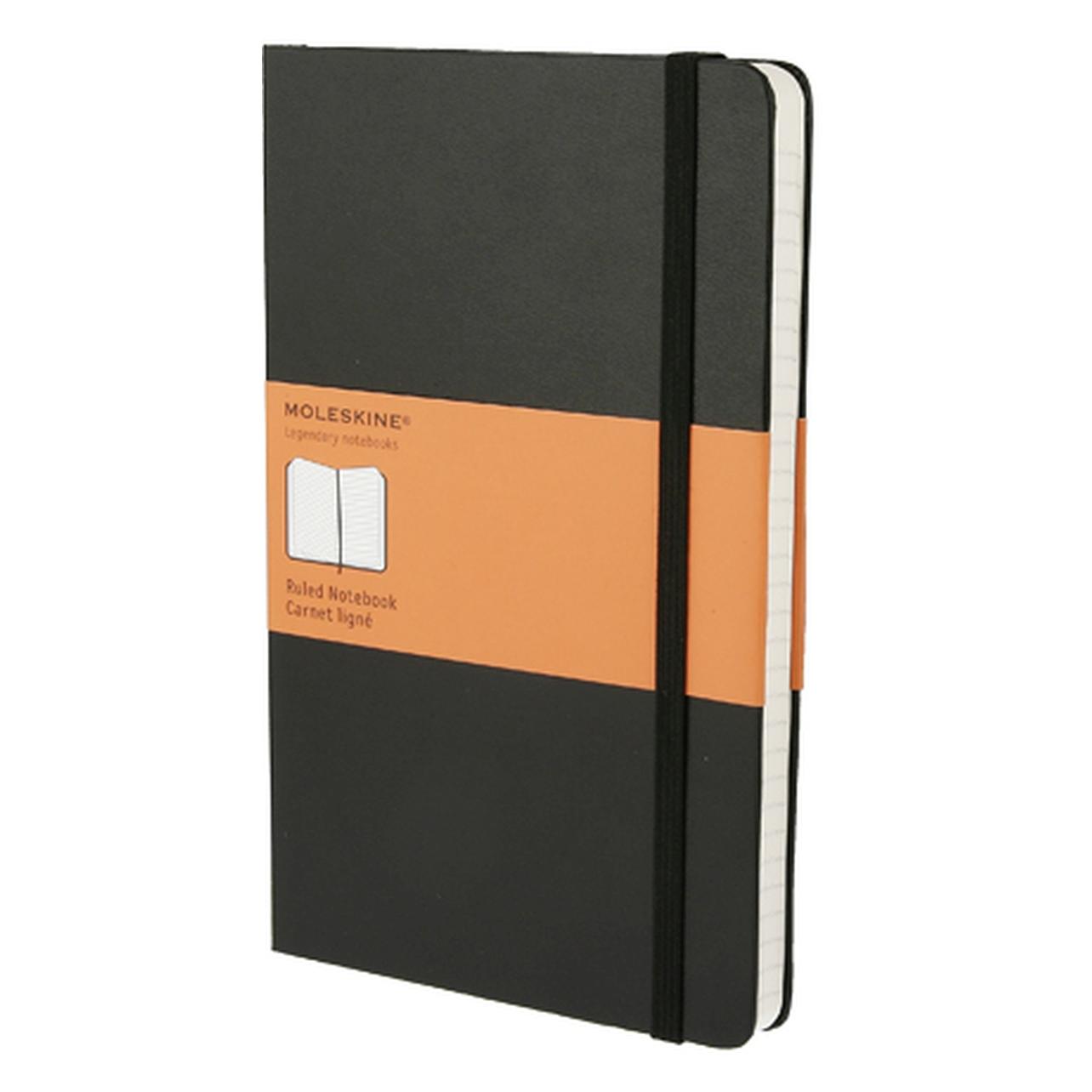 Moleskine Notizbuch Classic Large (A5, Liniert, Harter Einband) (701122)
