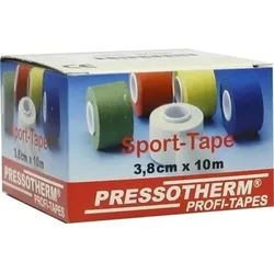 PRESSOTHERM Sport-Tape 3,8 cmx10 m weiß 1 St