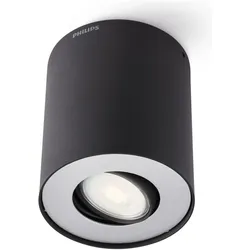 Philips, Deckenstrahler, PILLAR LED black LED Spot light (GU10, 3275 lm)