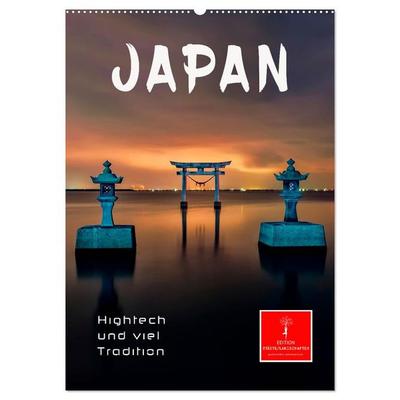 Japan - Hightech und viel Tradition (Wandkalender 2026 DIN A2 hoch), CALVENDO Monatskalender
