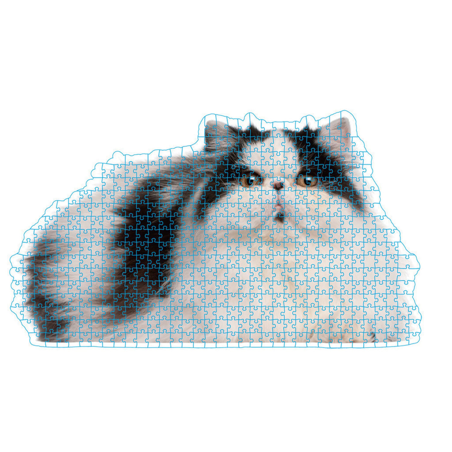 Winkee Puzzel met 501 stukjes - Afbeelding: Dikke kat