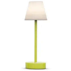 New Garden TISCHLAMPE LOLA SLIM 30 lime dimmbar Akku In&Out IP44
