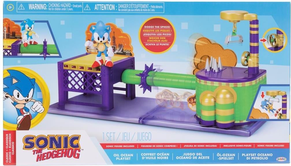 Jakks Pacific Sonic The Hedgehog Ocean Sonic Interactief Speelgoed Transparant
