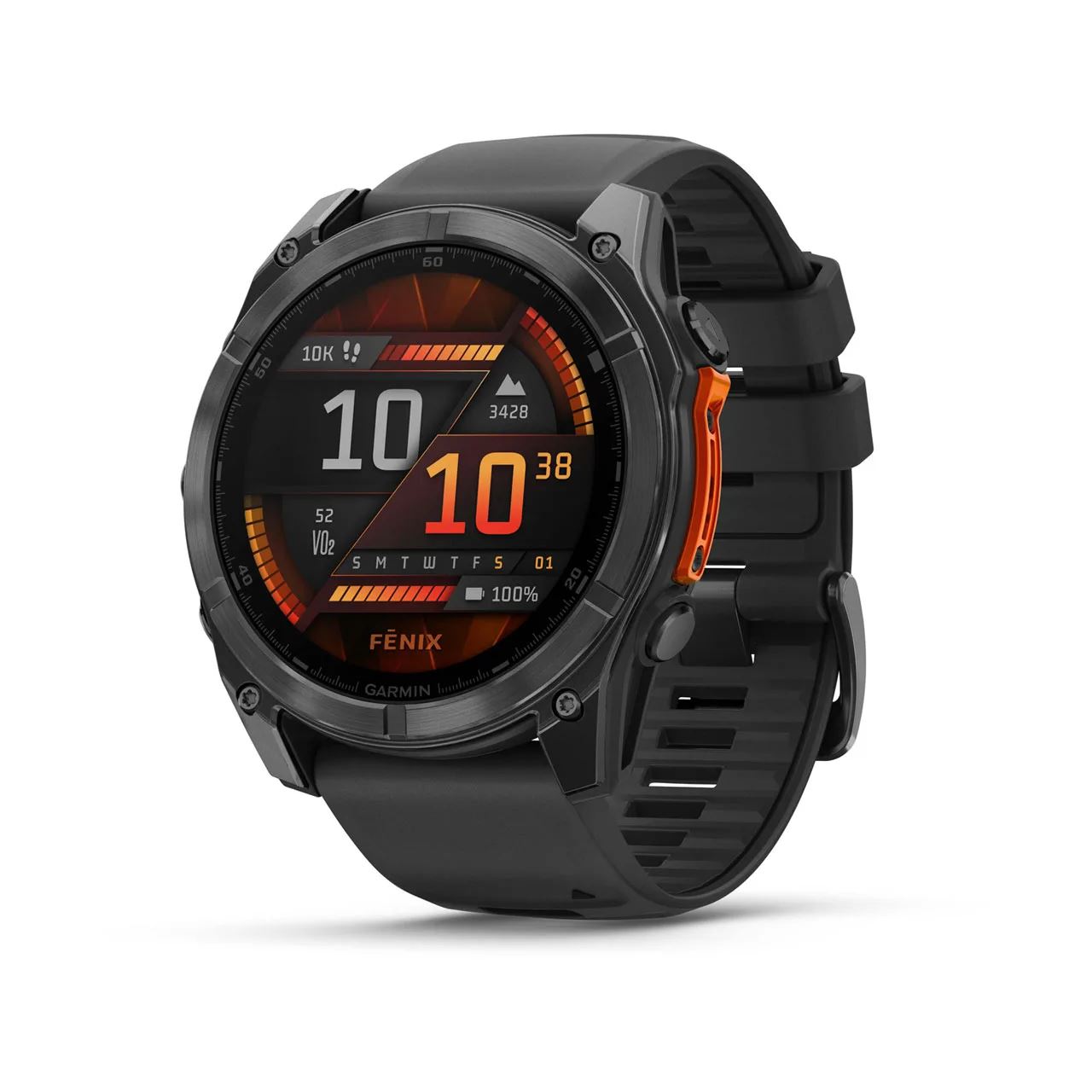 Garmin fenix 8 51mm schwarz/schiefergrau