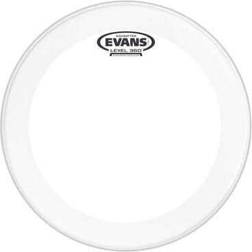 Evans "24" EQ4 Frosted Bass Drum"