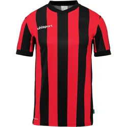 Uhlsport Retro Stripe Shirt Kurzarm schwarz/rot S