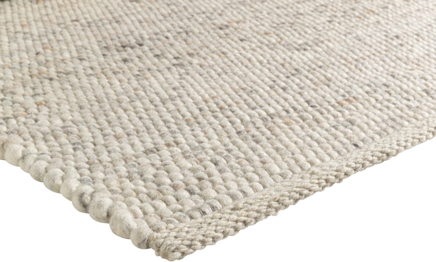 Acsento Milano Natural Mix Vloerkleed - Beige - Wol - Rechthoekig - 240 x 340 cm