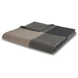 Biederlack Plaid Frame Mokka 150x200 cm