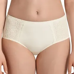 Anita Havanna Highwaist Brief Elfenbein Nylon 46 Damen