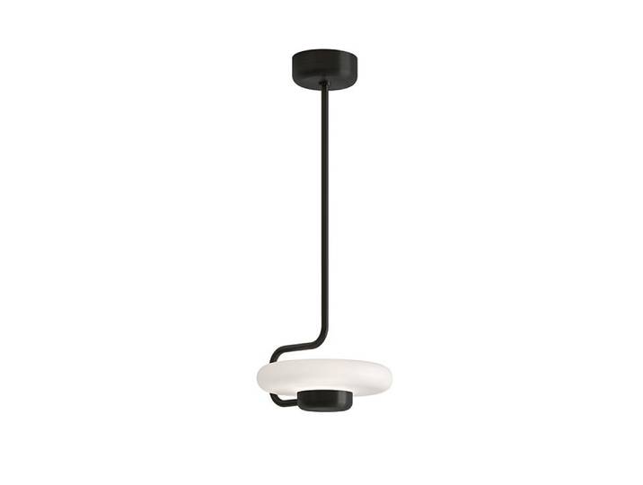KDLN KUNDALINI lampe à suspension TRATTO (Noir - verre et métal)