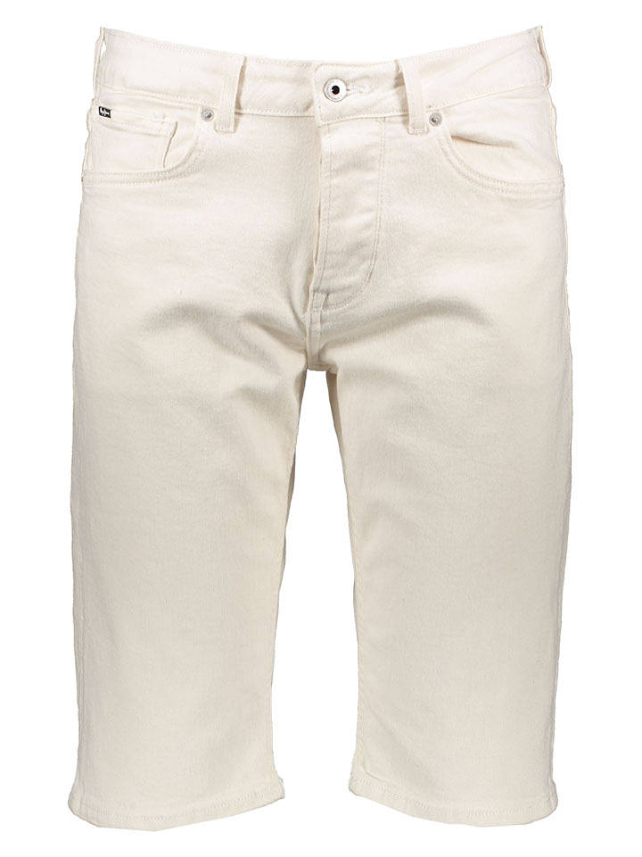 Pepe Jeans Jeans-Bermudas "Byron" in Creme - W33