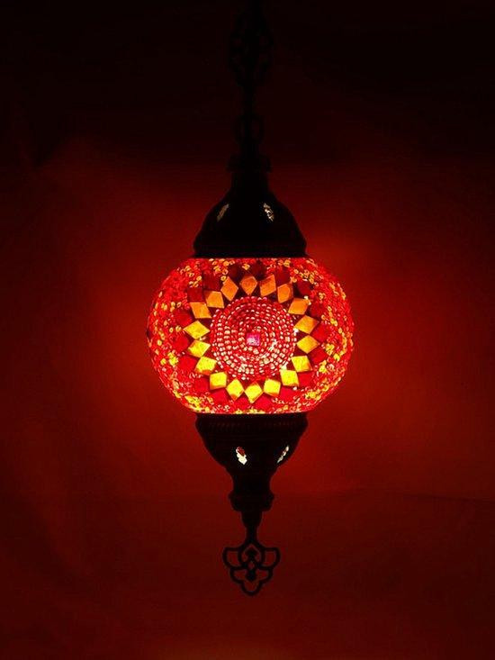 Halay Oosterse mozaïek hanglamp voor sfeervolle verlichting
