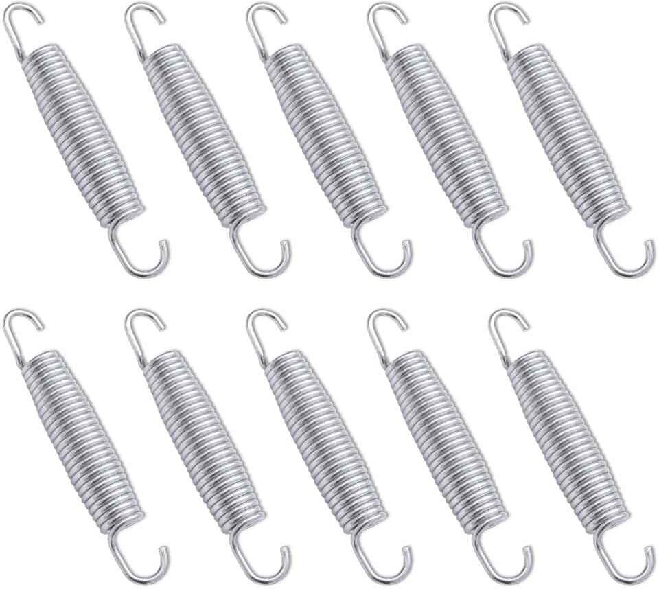 vidaXL Ressorts de trampoline 10 pcs 200 N