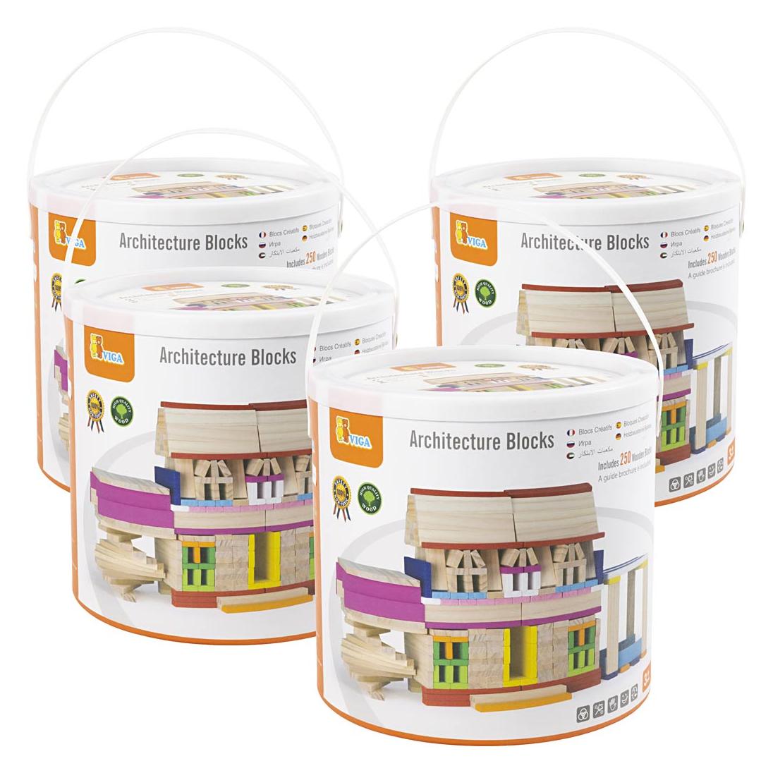 Viga Toys VIGA wooden building blocks (907690)