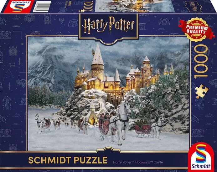 Schmidt Spiele Thomas Kinkade Studios: Harry Potter - Hogwarts Castle (1000 Teile)