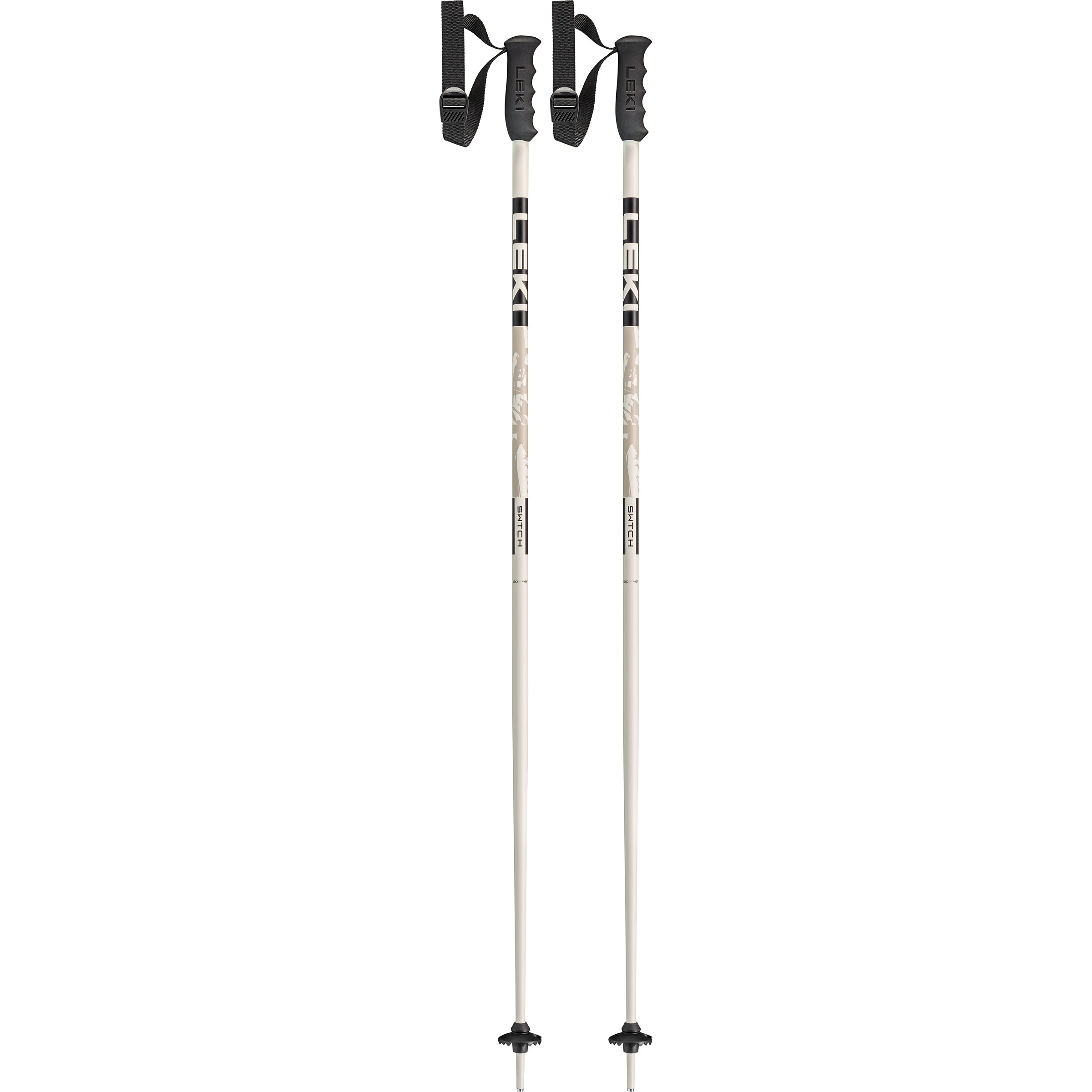 Leki Swtch Skistöcke Skistöcke grau Größe 120CM Freeride