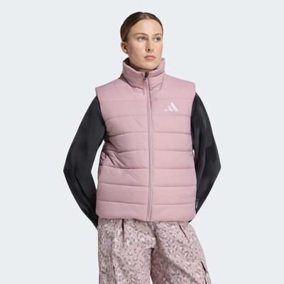 Funktionsweste ADIDAS TERREX "MULTI ESSENTIALS CLIMAWARM, GEFÜTTERT", Damen, Gr. S, rosa (magic mauve), Obermaterial: 100% Polyamid, Westen Funktionsweste, für Wandern und sportliche Aktivitäten, mit Reißverschluss