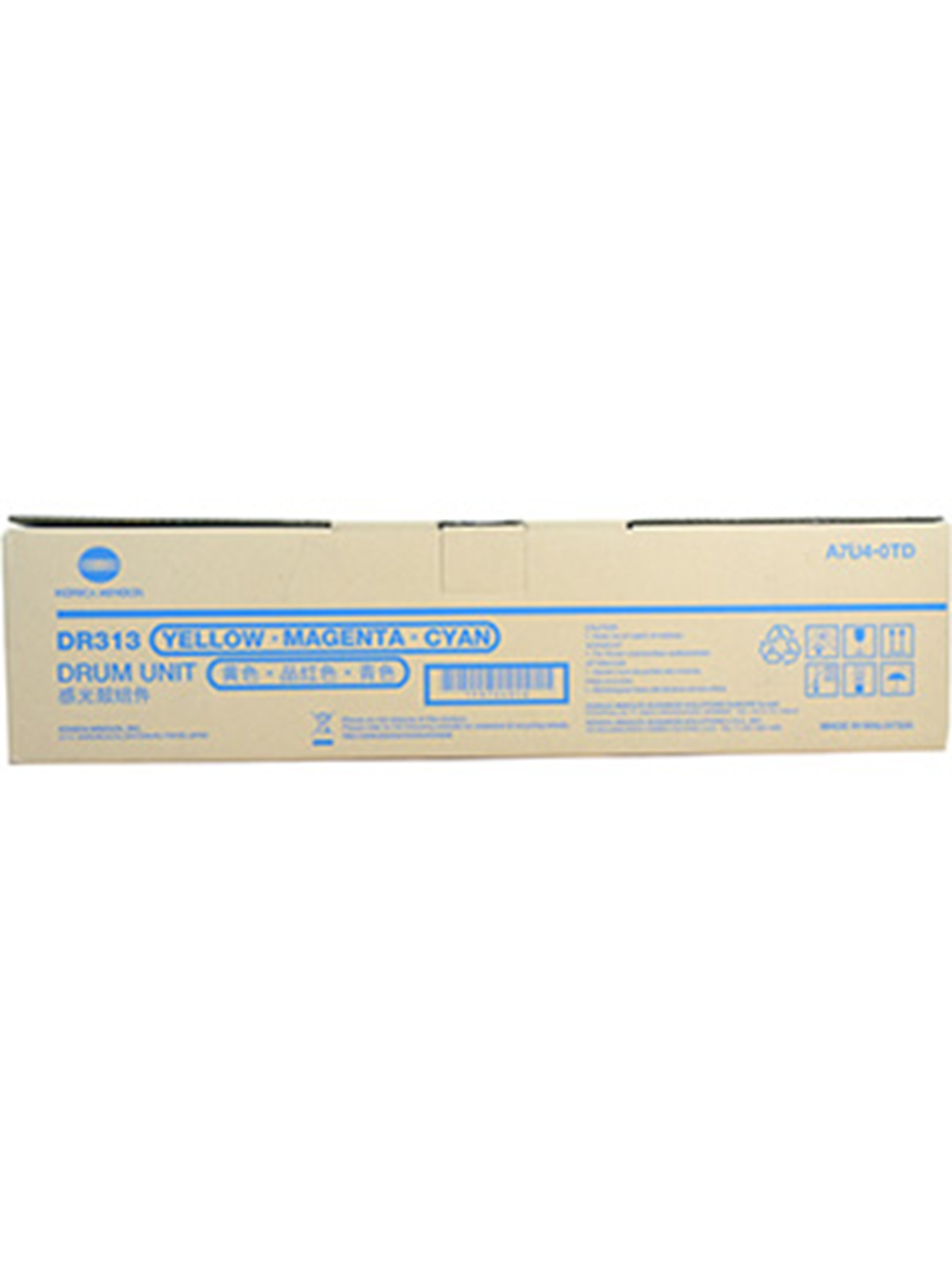 Konica Minolta A7U40TD / DR-313 Drum Kit Cyan Magenta Yellow