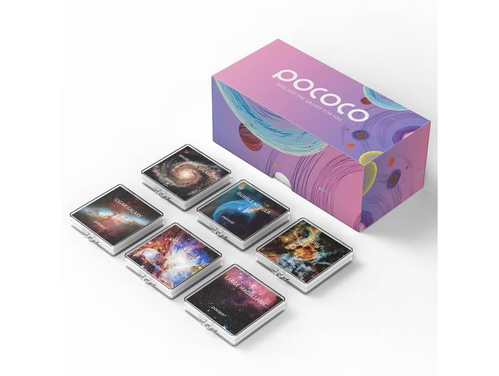 Magnifique nébuleuse - Disques pour projecteur POCOCO Galaxy, 5k Ultra HD, 6 pièces (sans projecteur)