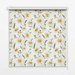 INNENROLLO - Fensterrollo - Rollo - 150x180 cm - Gänseblümchen